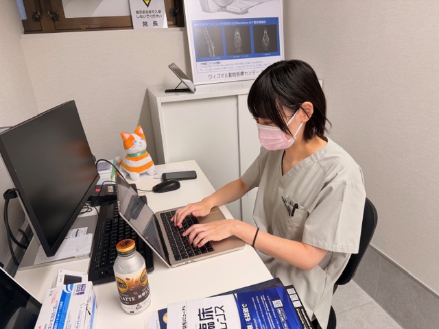 カルテ作成・片付け